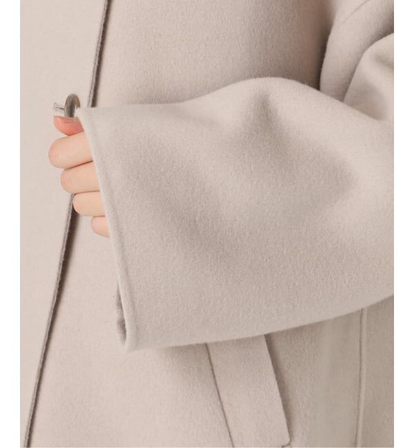 SLOBE IENA「《WEB限定/追加》souple woolダブルフェイススタンドコート」|その他|