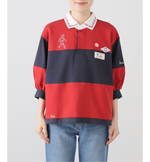 U by SPICK&SPAN「SEA NEW YORK /シー ニューヨーク CAROLYN WORKWEAR RUGBY」|Tシャツ・カットソー|