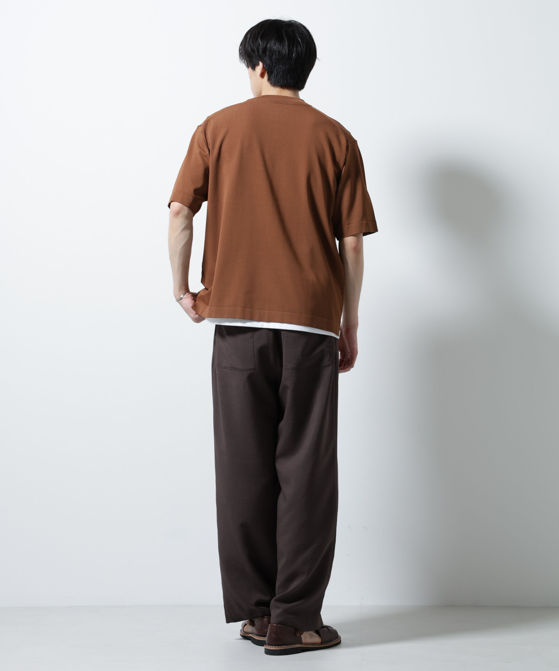 nano･universe「｢ELITE 7 FUNCTION｣モックネックニット」|ニット・セーター|