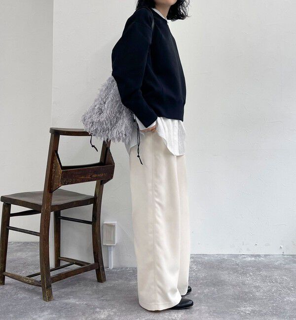 fredy emue「ダンボール袖口ZIPスウェットプルオーバー」|スウェット・ジャージ|