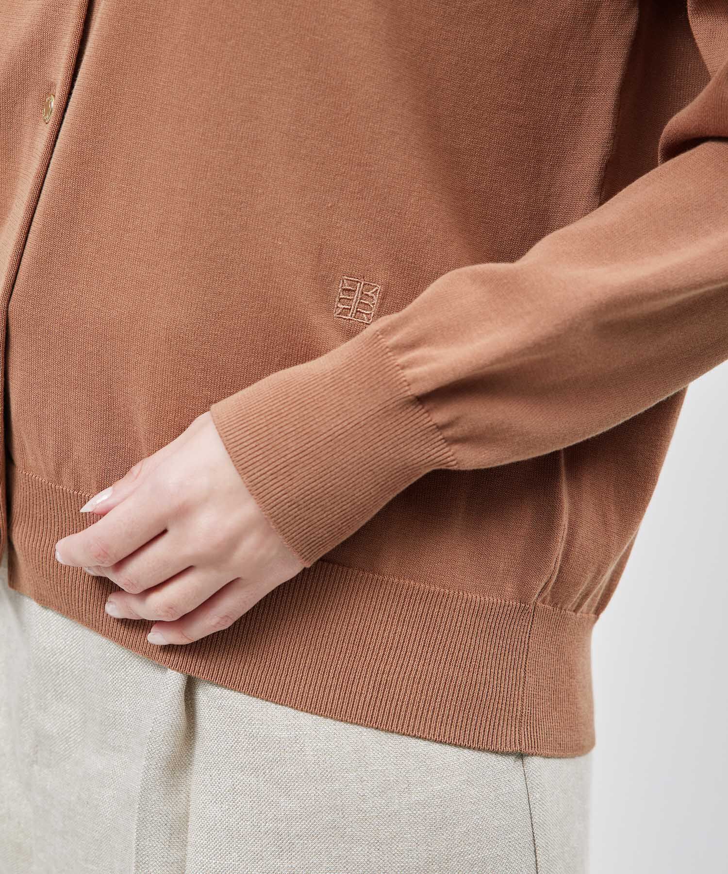 ROPE「【洗える】【接触冷感】ICE COTTONカーディガン【アンサンブル対応】【雑誌/メディア掲載】」|カーディガン|