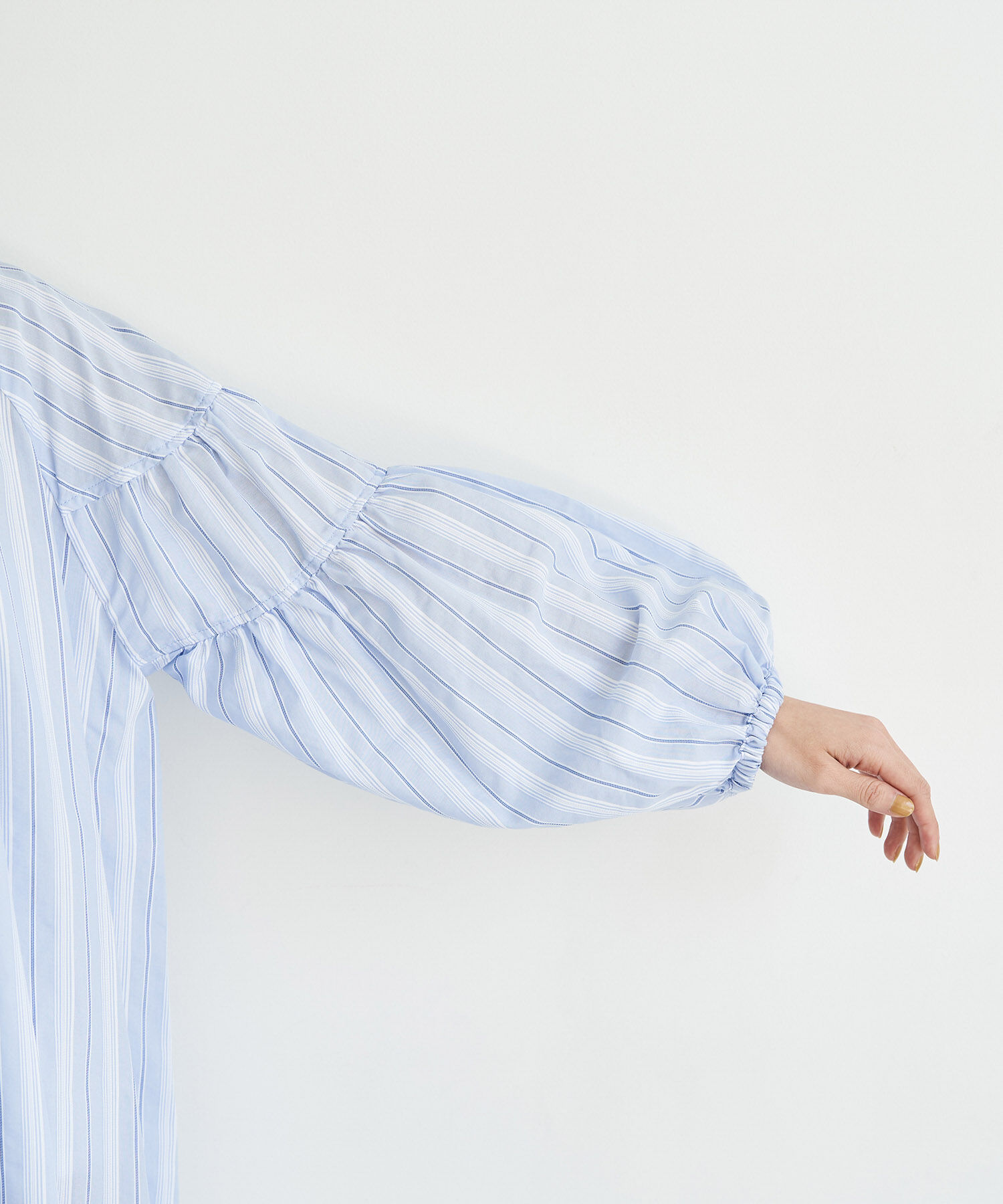 VIS「【前後2WAY】袖ボリュームマルチストライプワンピース」|その他|