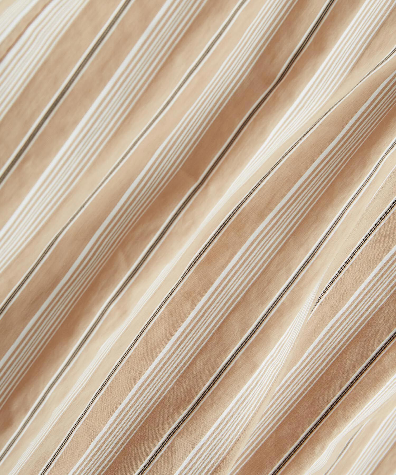 VIS「【前後2WAY】袖ボリュームマルチストライプワンピース」|その他|