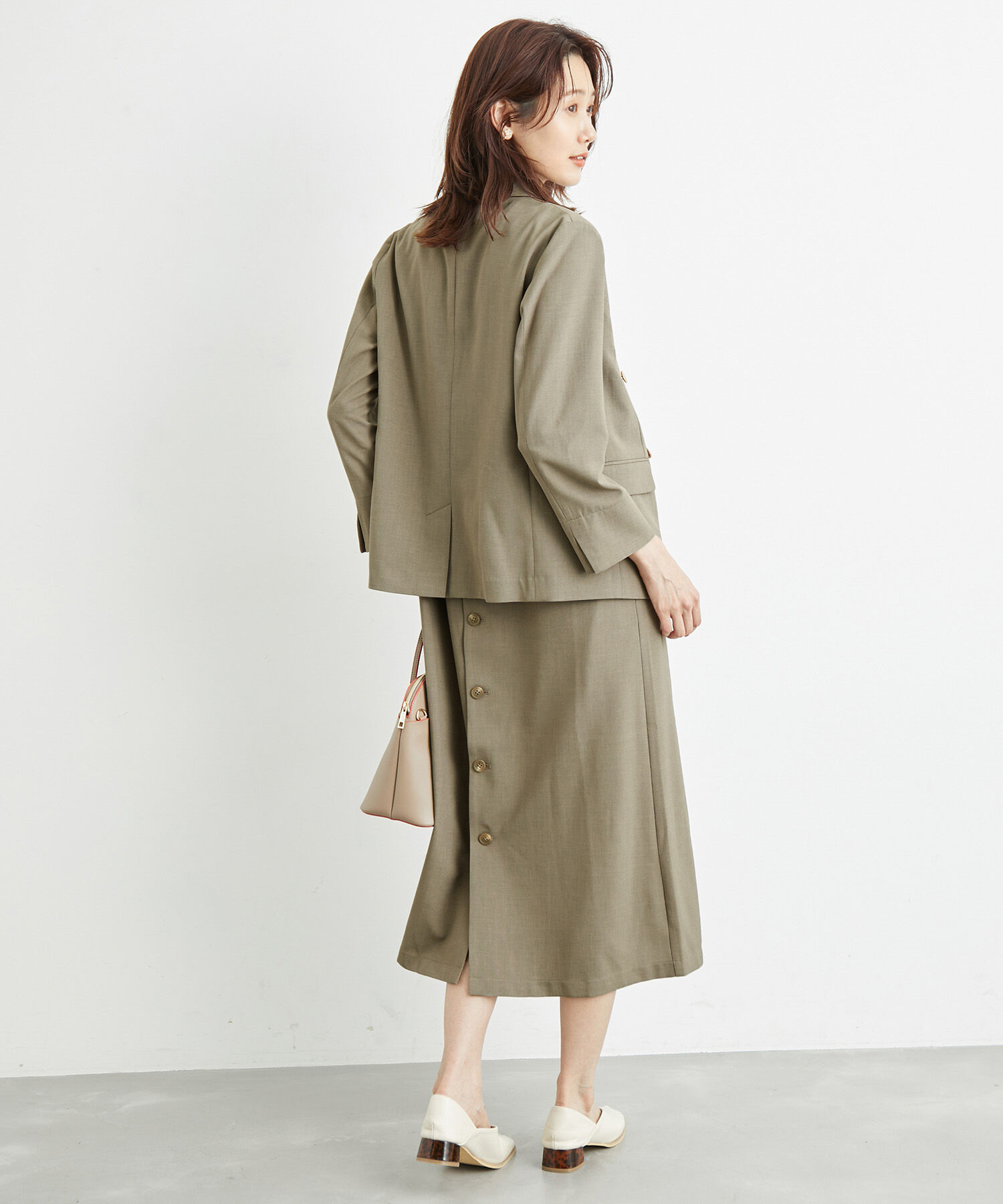 Rope&rsquo;Picnic「洗濯機OK・2WAY/ジレジャンパースカート」|ジャンパースカート|