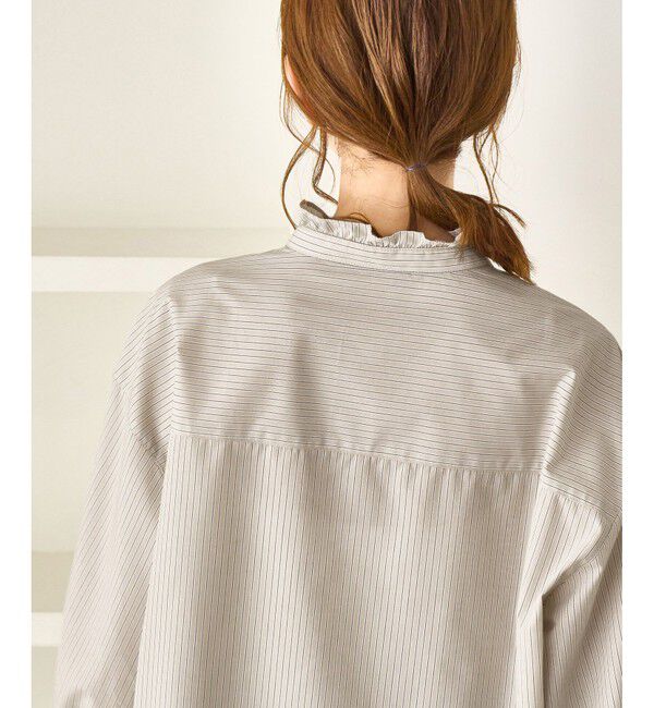 Rope&rsquo;Picnic「フリルレイヤードシャツ」|シャツ・ブラウス|