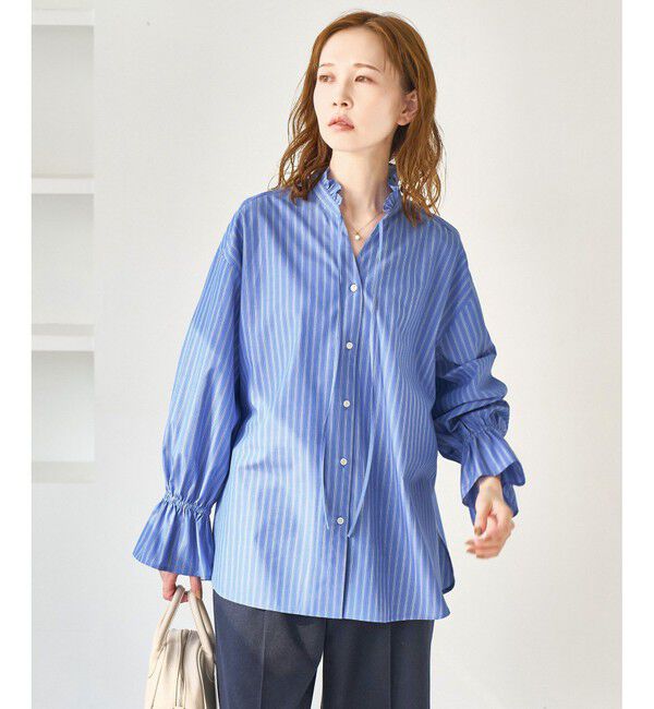 Rope&rsquo;Picnic「フリルレイヤードシャツ」|シャツ・ブラウス|