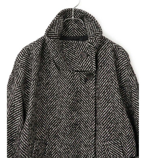 ADAM ET ROPE'「【WEB限定】スタンドカラーウールミドルコート」|その他|