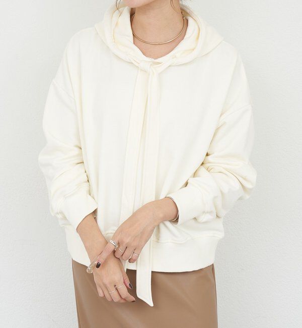  「【26SS予約】ボウタイフーディー」|パーカー|