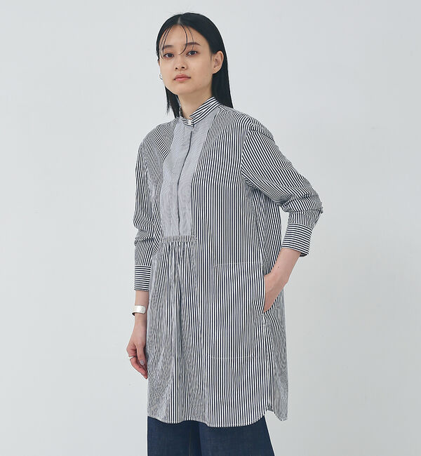 collex「フロント切替チュニックシャツ」|シャツ・ブラウス|