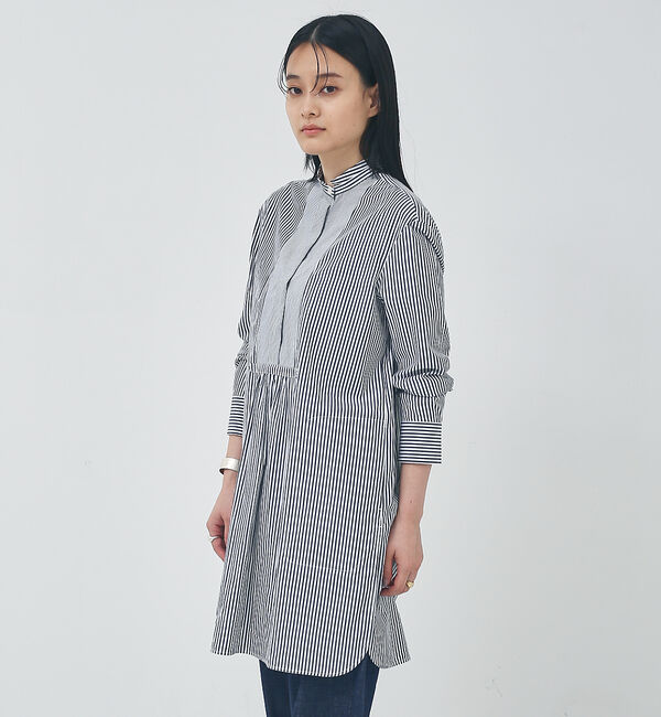 collex「フロント切替チュニックシャツ」|シャツ・ブラウス|