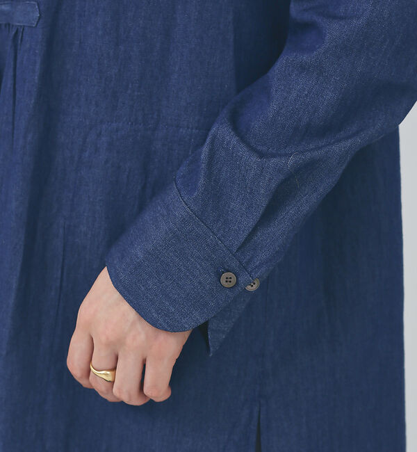 collex「フロント切替チュニックシャツ」|シャツ・ブラウス|