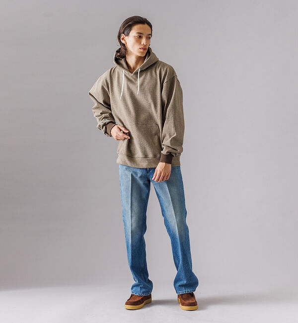 ABAHOUSE「【BARBARIAN / バーバリアン】ヘビーウエイト フードパーカー」|パーカー|