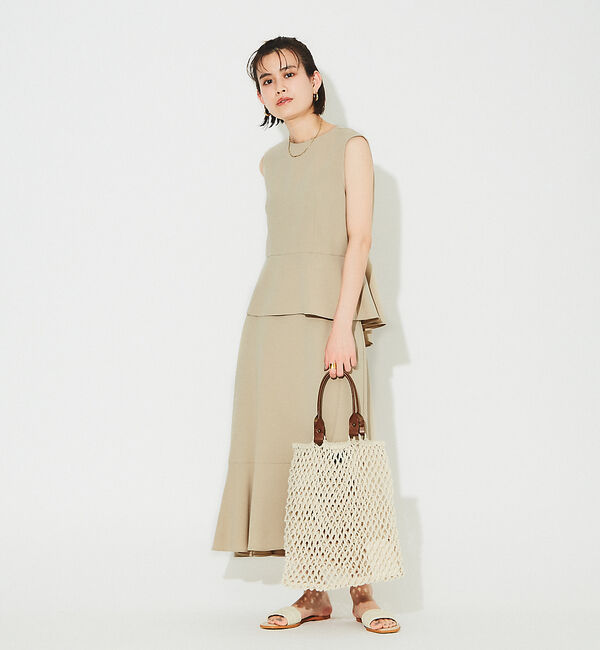 Rouge vif「【セットアップ対応】フレアヘムスカート」|スカート|