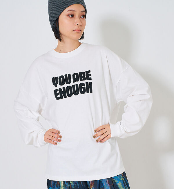 NOMINE「【ユニセックス】オーバーシルエット ロゴ ロンT」|Tシャツ・カットソー|