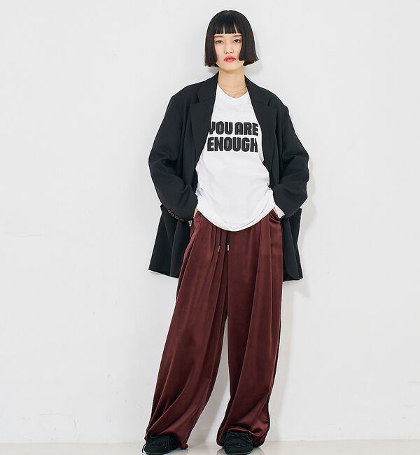 NOMINE「【ユニセックス】オーバーシルエット ロゴ ロンT」|Tシャツ・カットソー|