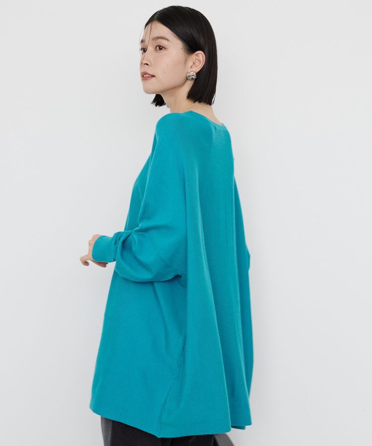 AMERICAN HOLIC「バイパチポンチョライクBIGニットプルオーバー」|ニット・セーター|