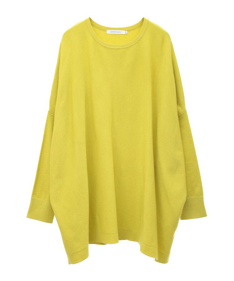 AMERICAN HOLIC「バイパチポンチョライクBIGニットプルオーバー」|ニット・セーター|