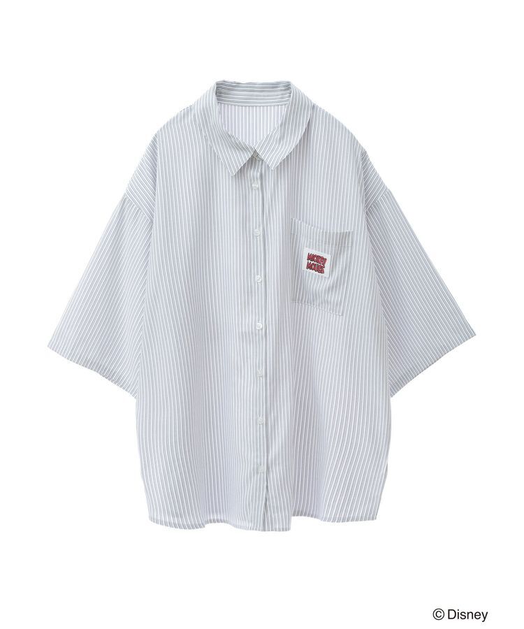 Green Parks「ミッキー＆フレンズ/体操プリント半袖シャツ」|シャツ・ブラウス|