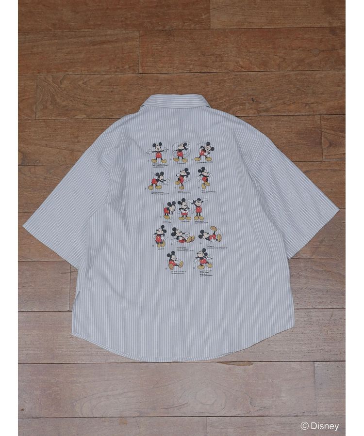 Green Parks「ミッキー＆フレンズ/体操プリント半袖シャツ」|シャツ・ブラウス|