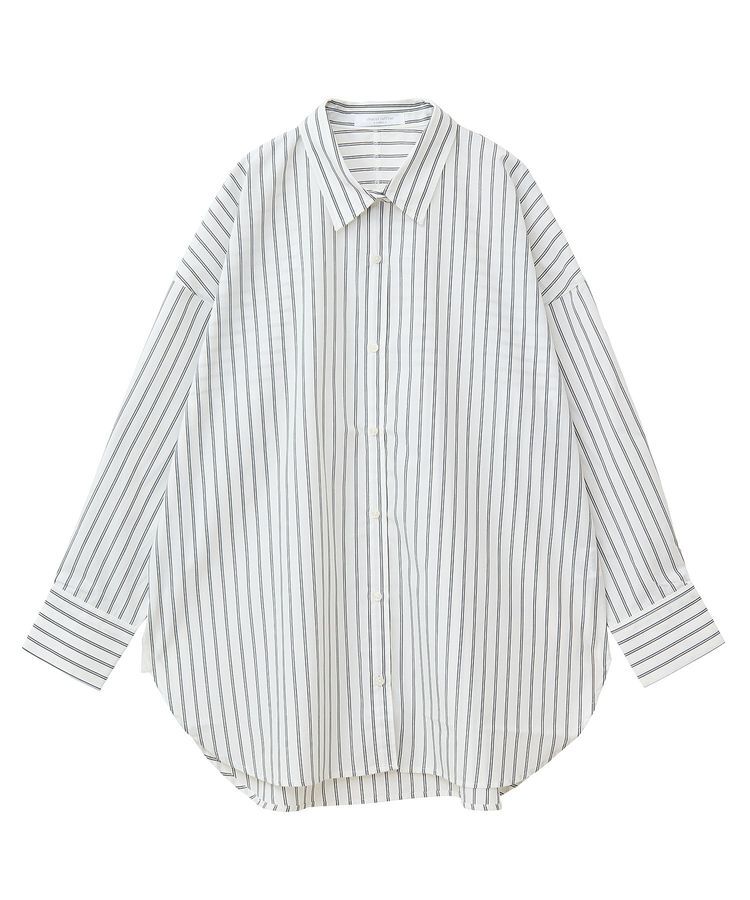 Green Parks「イージーケアストライプシャツ」|シャツ・ブラウス|