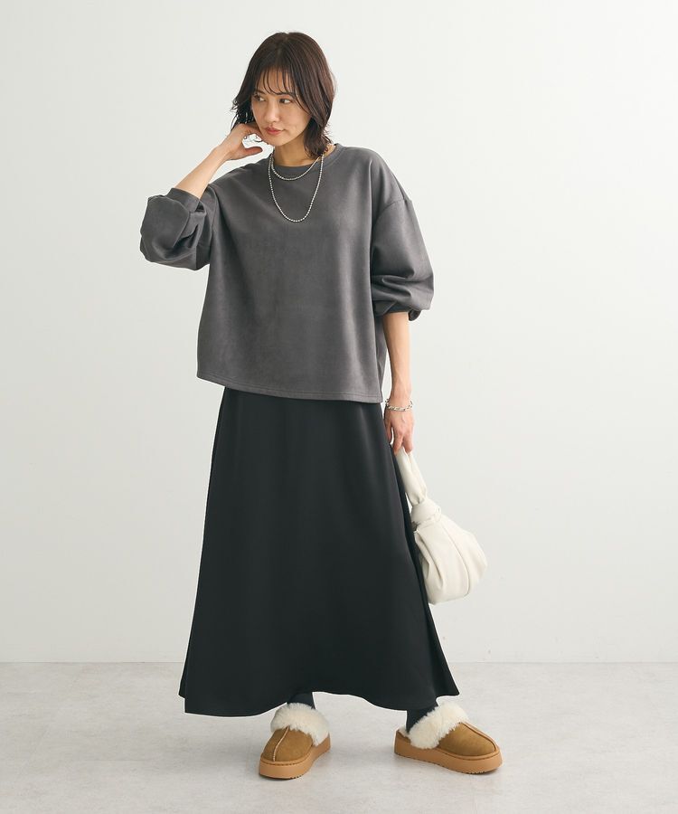 Green Parks「・minia フェイクムートンスリッパ」|サンダル|