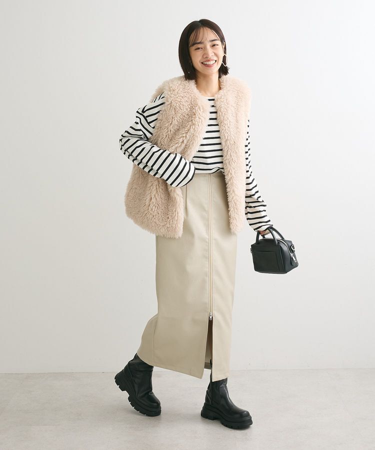 Green Parks「ボーダーゆるチュニック」|チュニック|