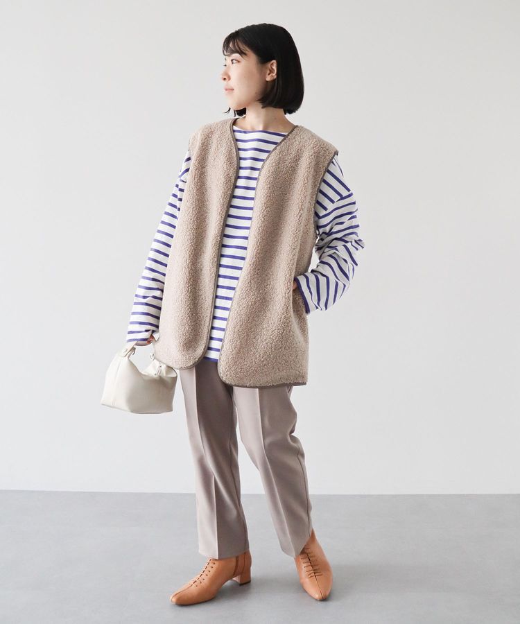 Green Parks「ボーダーゆるチュニック」|チュニック|