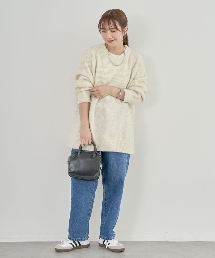 Green Parks「ハイウエストストレートデニムパンツ」|デニム|