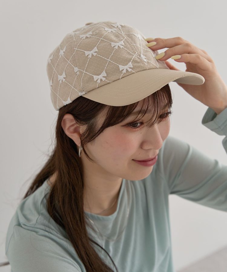 Green Parks「・TORCH リボンジャカードキャップ」|その他|