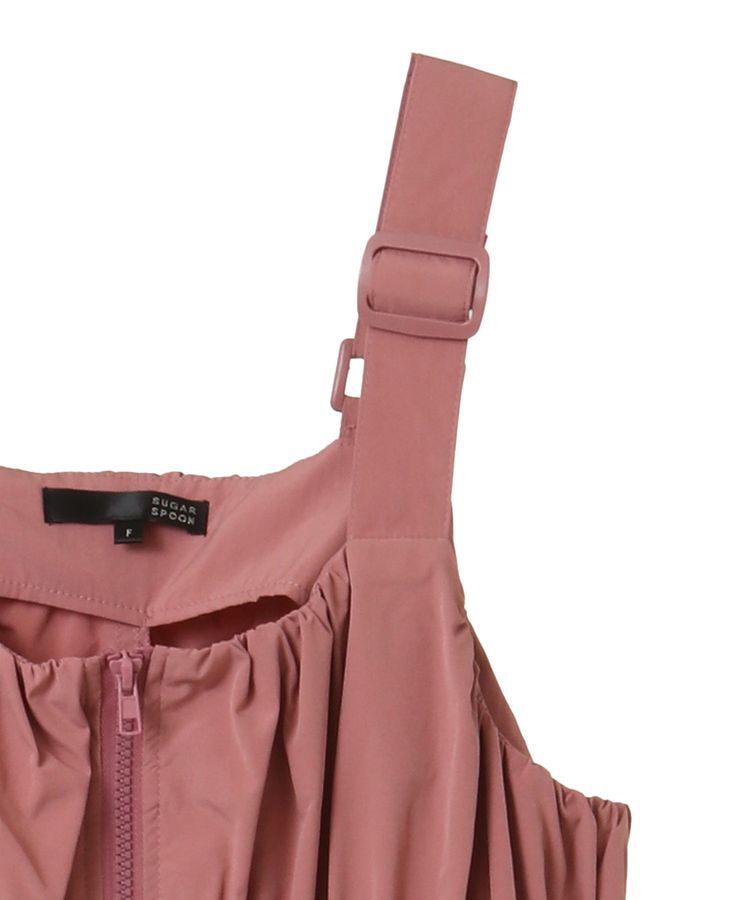 Green Parks「・SUGAR SPOON シャーリングジャンスカ」|ジャンパースカート|