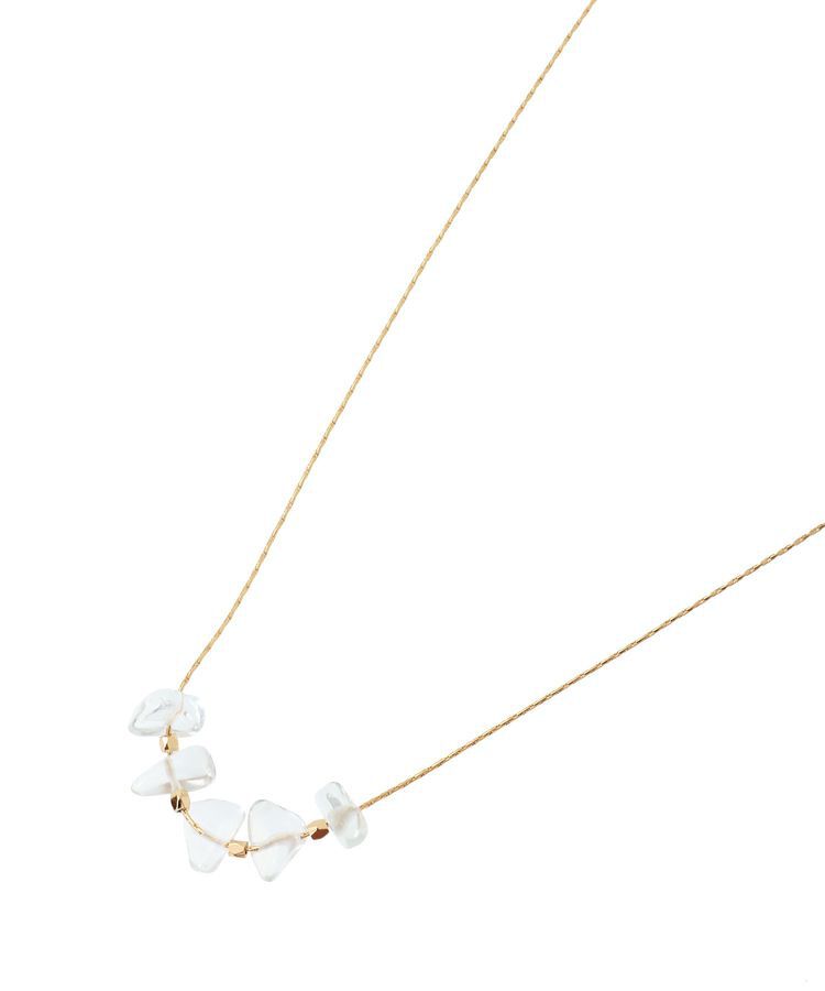 armonia「every walk.天然石サザレスライドネックレス」|ネックレス|