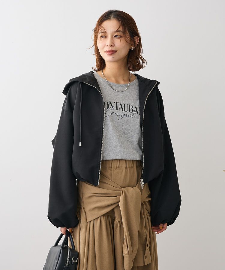 Green Parks「・ELENCARE DUE ショートマウンテンパーカー」|ブルゾン・スタジャン|Black