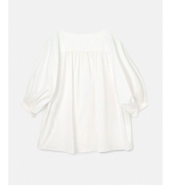 LOULOU WILLOUGHBY「【LOULOU WILLOUGHBY】タックスリーブブラウス」|シャツ・ブラウス|