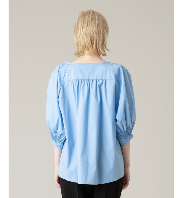 LOULOU WILLOUGHBY「【LOULOU WILLOUGHBY】タックスリーブブラウス」|シャツ・ブラウス|