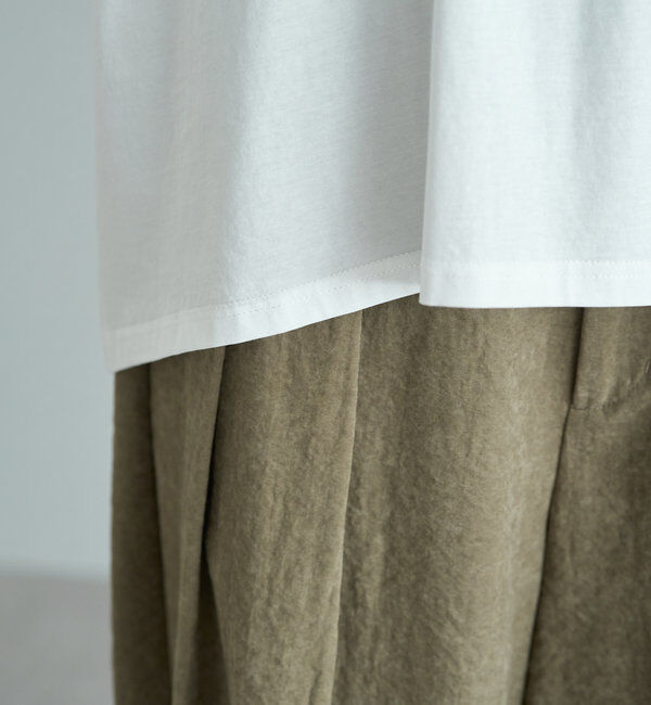  「【Du noir】ドライタッチバルーンスリーブT」|プルオーバー|