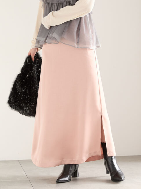 Te chichi「フィブリルサテンスカート」|スカート|