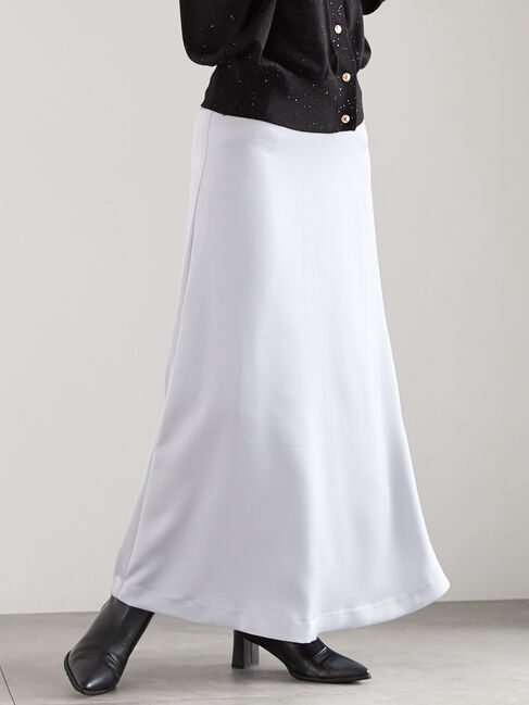 Te chichi「フィブリルサテンスカート」|スカート|グレー