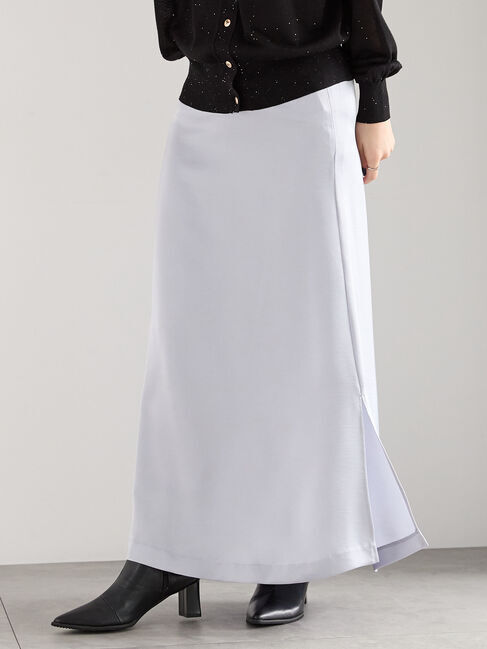 Te chichi「フィブリルサテンスカート」|スカート|