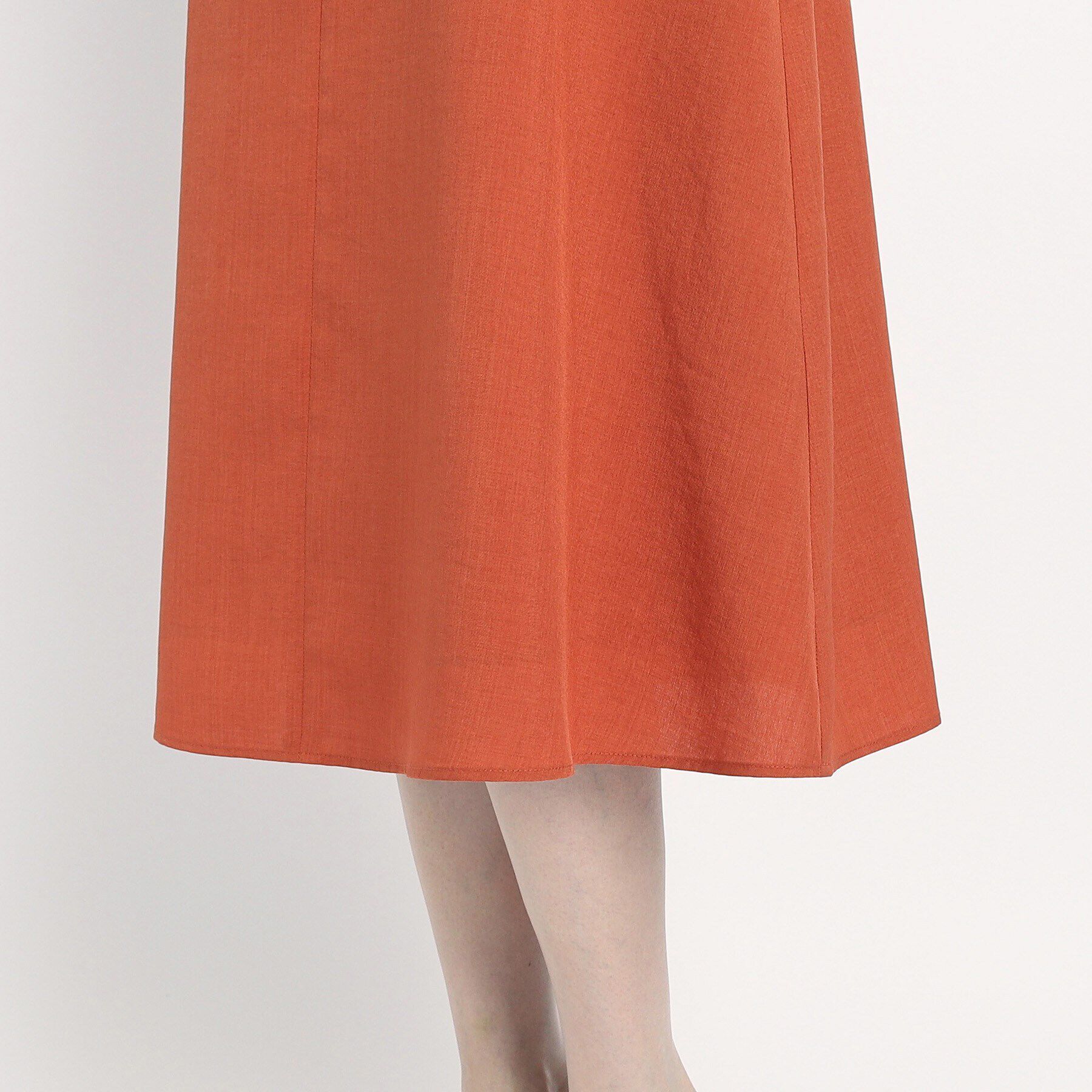 COUP DE CHANCE「【洗える／麻調合繊】Aラインスカート」|スカート|