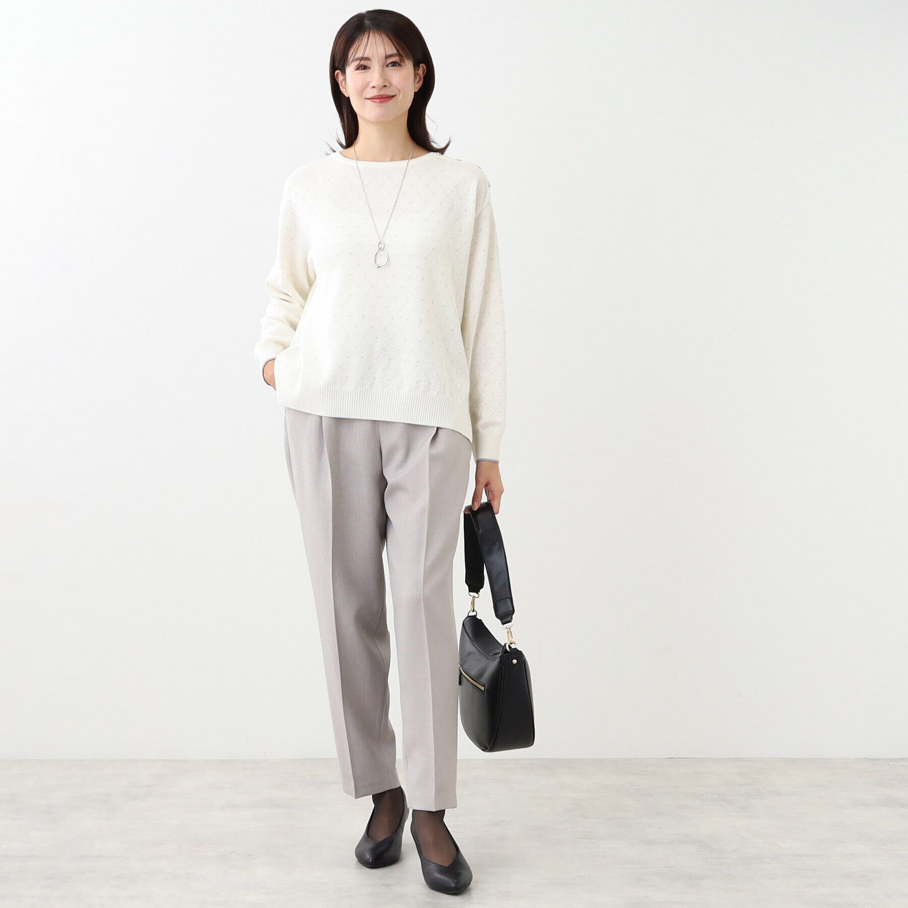 Reflect「【私のパンツ／手洗い可】ゆるシルエットテーパードパンツ」|その他|