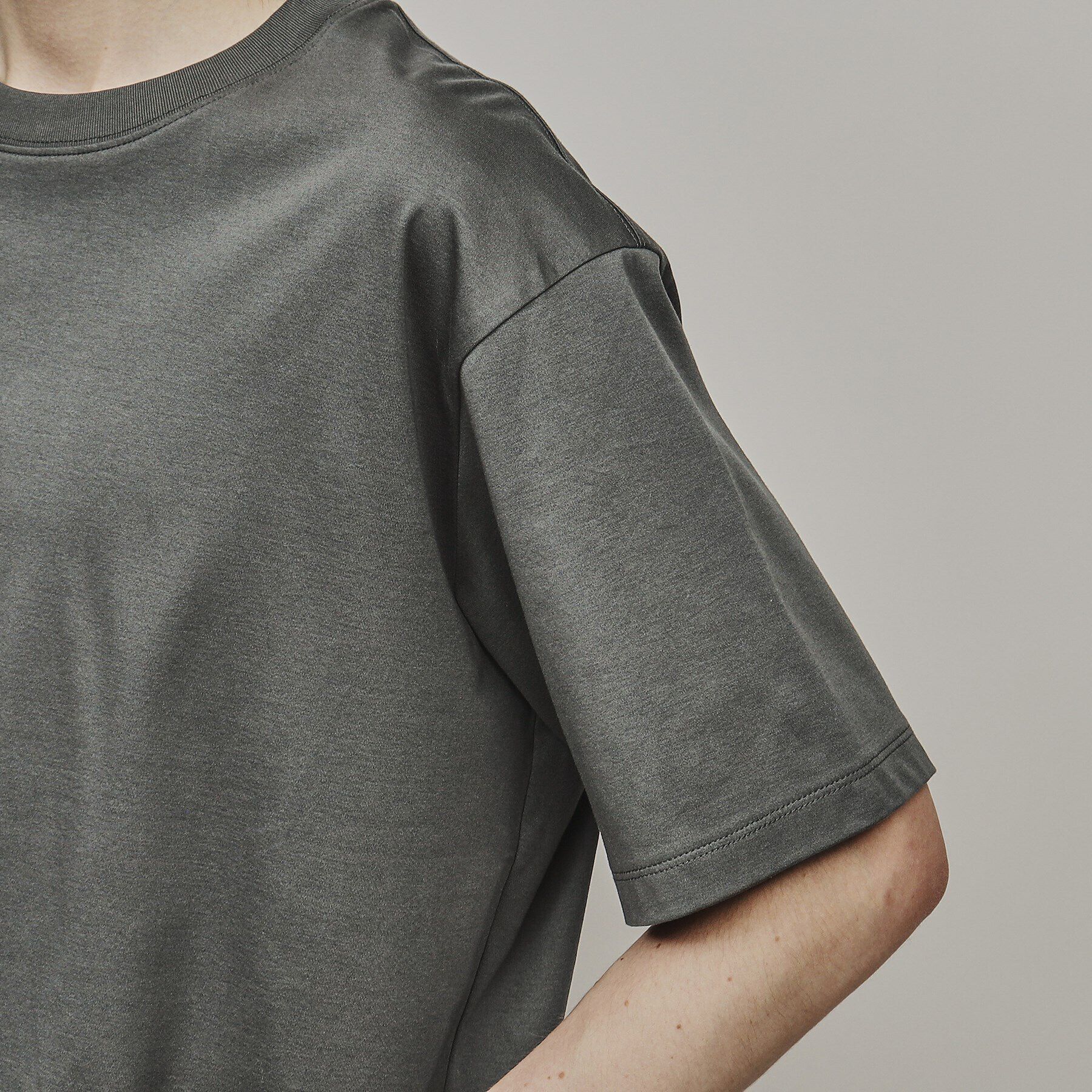 tk.TAKEO KIKUCHI「マーセライズドコットンTシャツ」|Tシャツ・カットソー|