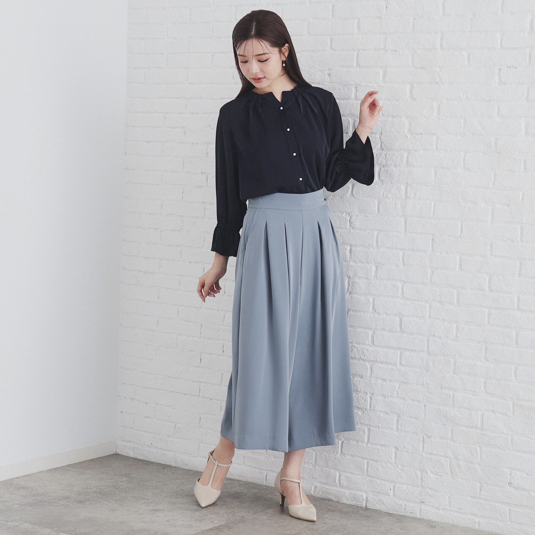 index「落ち感ツイルスカンツ【洗濯機洗い可/イージーアイロン】」|その他|