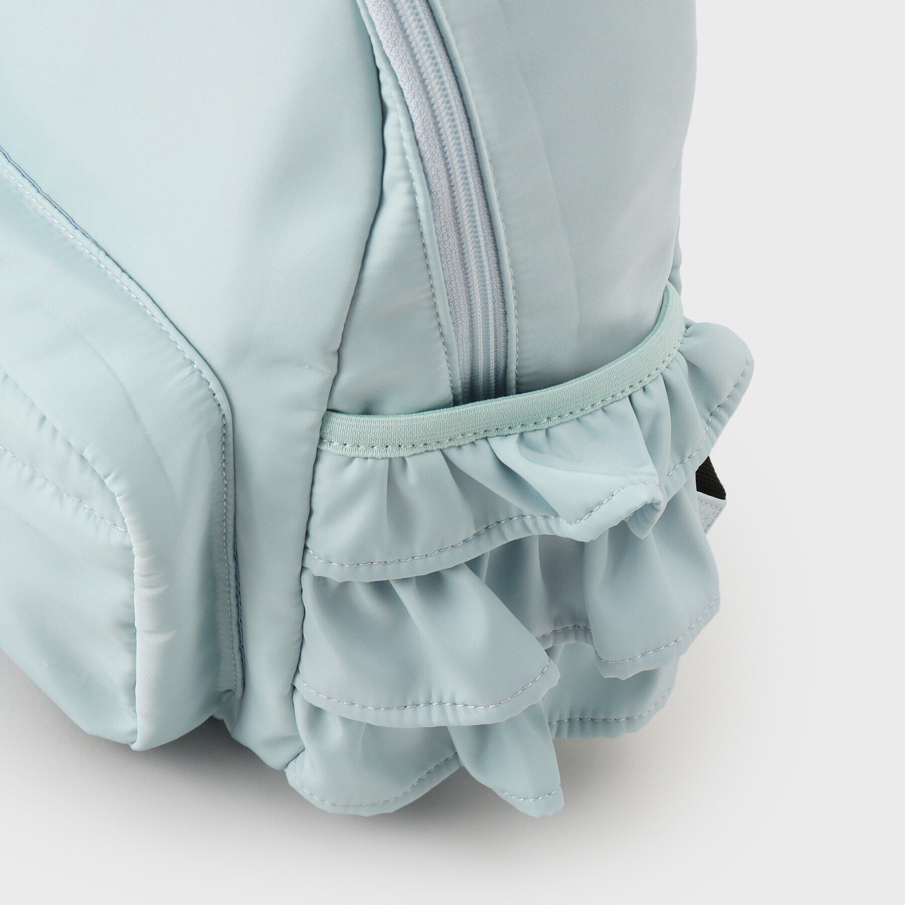 PINK-latte「【容量約15L】フリルリュック」|リュック|