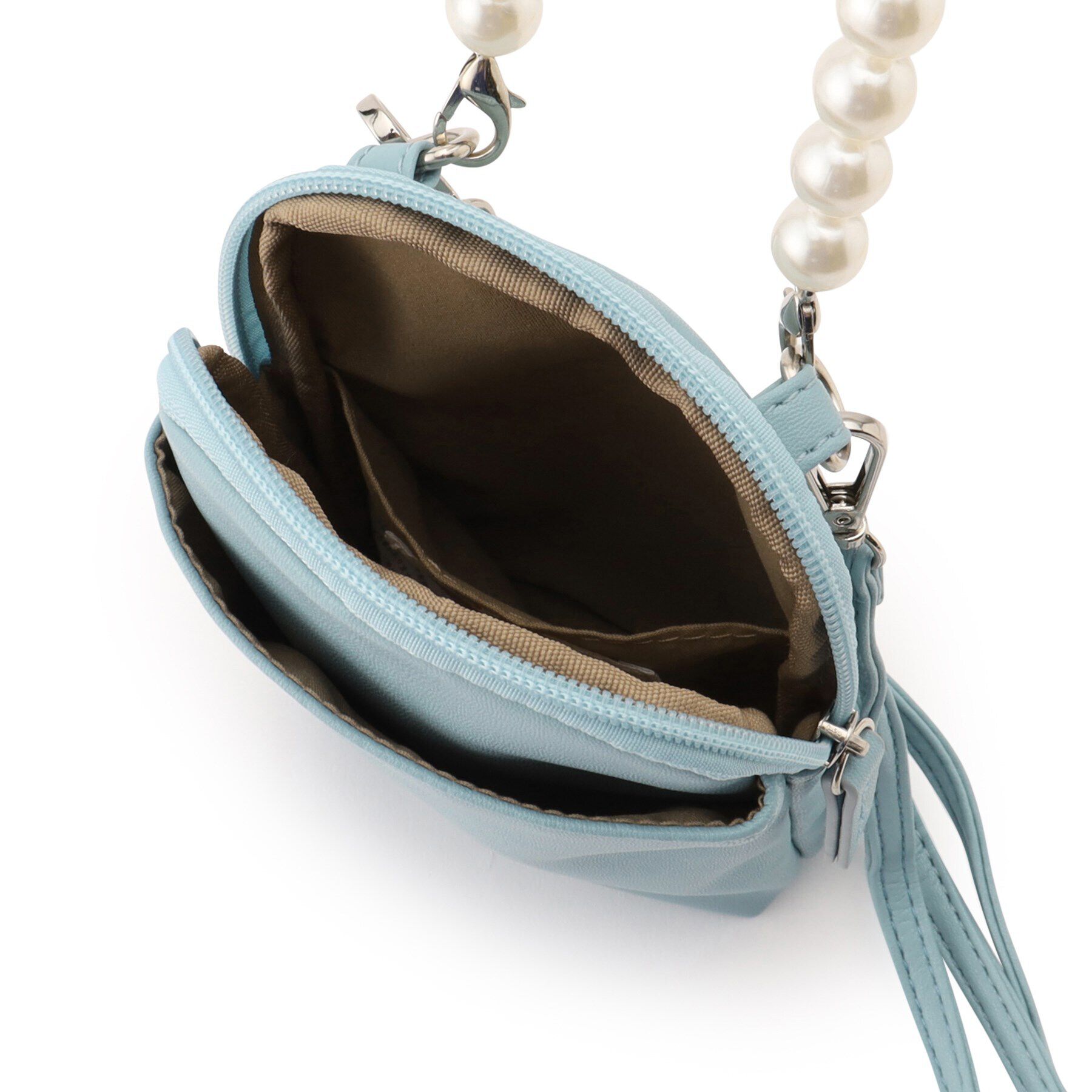 PINK-latte「チャーム付き縦型ショルダー」|ショルダー・メッセンジャー|