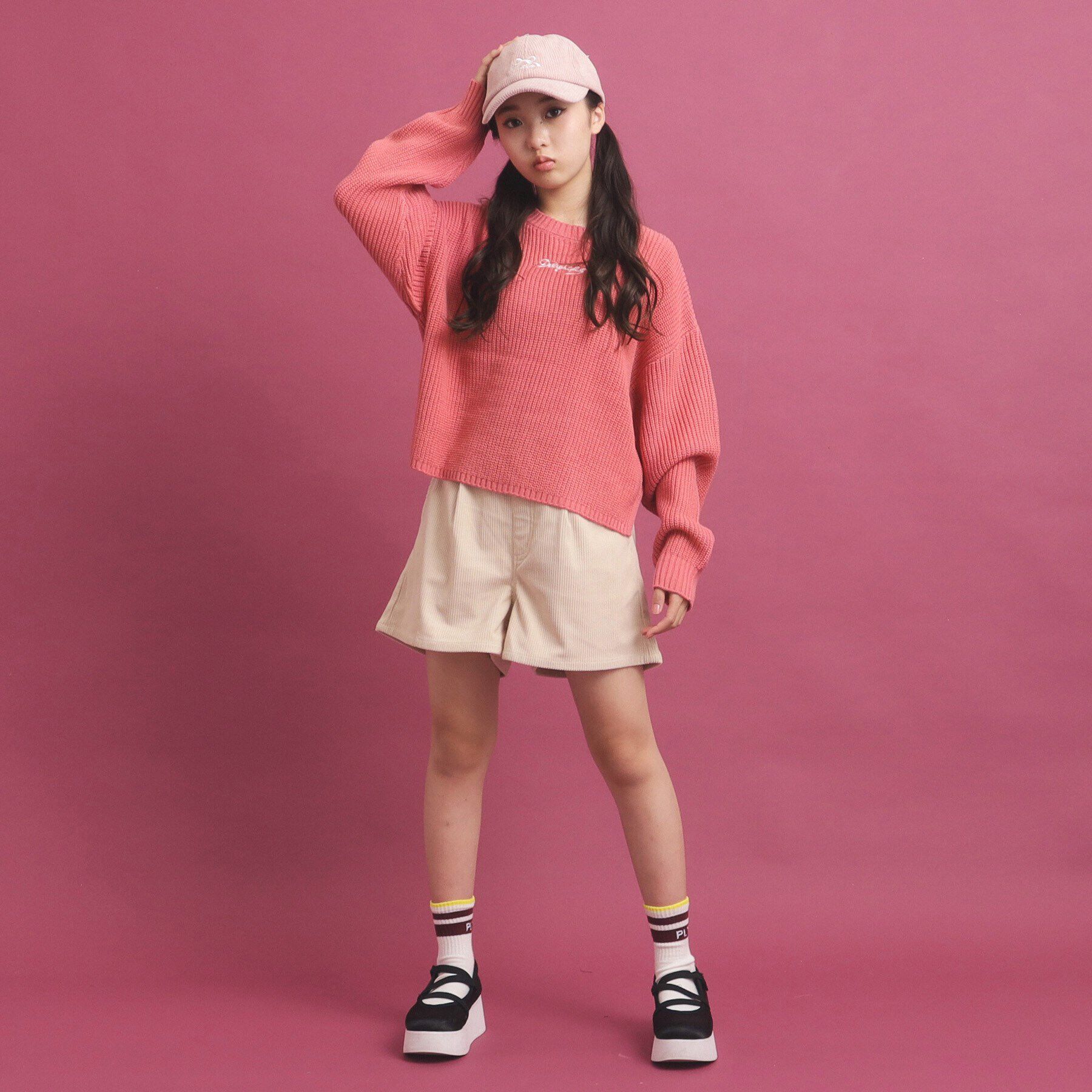 PINK-latte「【プチプラ/3シーズン】 ベーシックニット」|ニット・セーター|