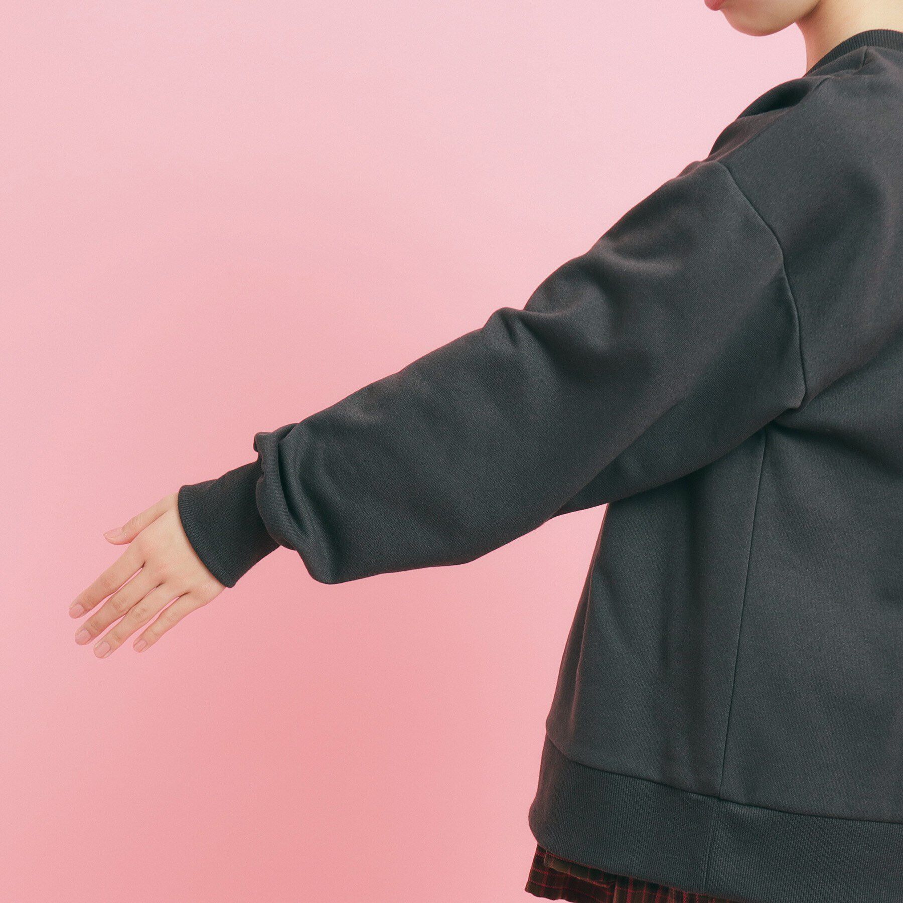 PINK-latte「【人気シリーズ】クマ 裏起毛スウェット」|その他|