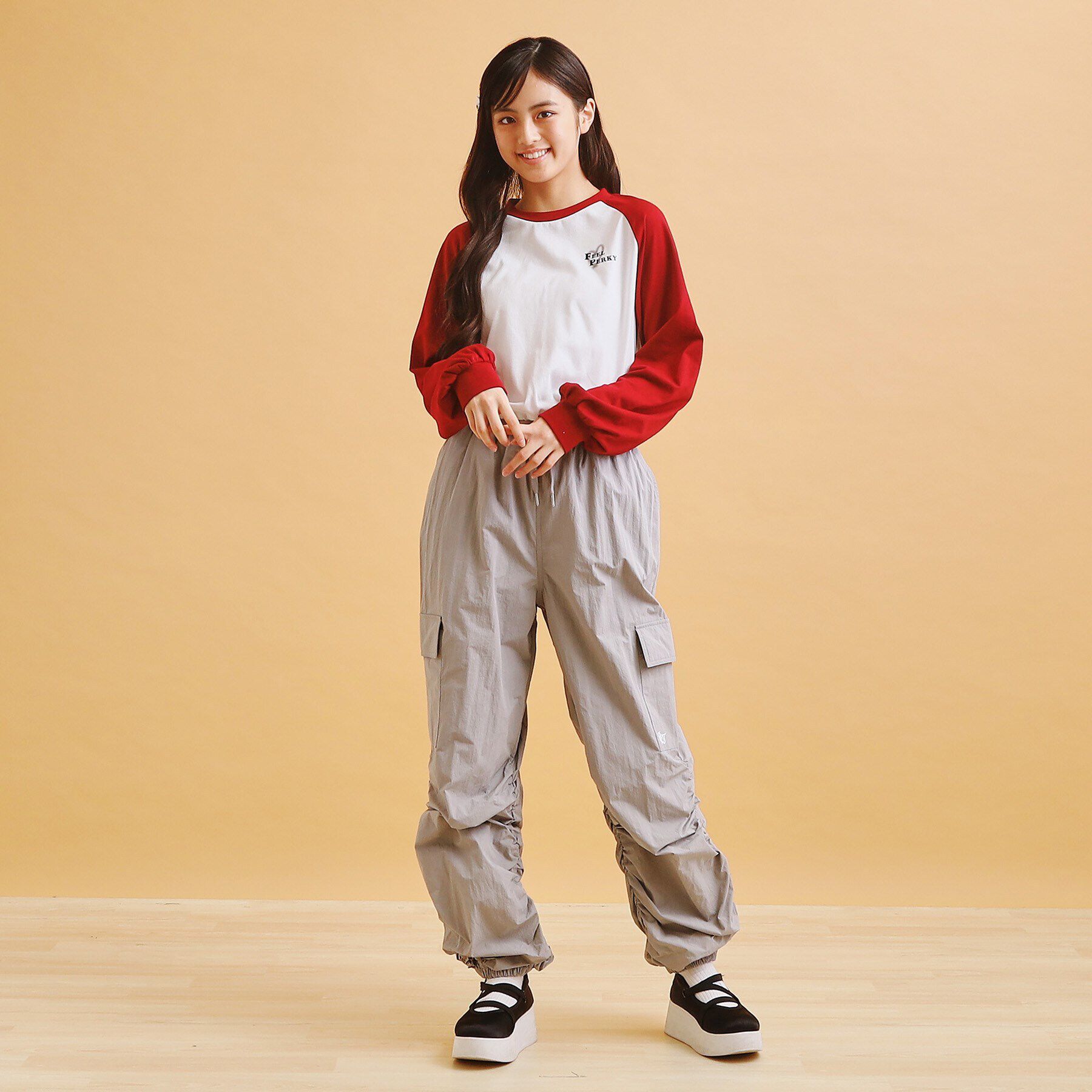 PINK-latte「シャーリングカーゴパンツ」|その他|