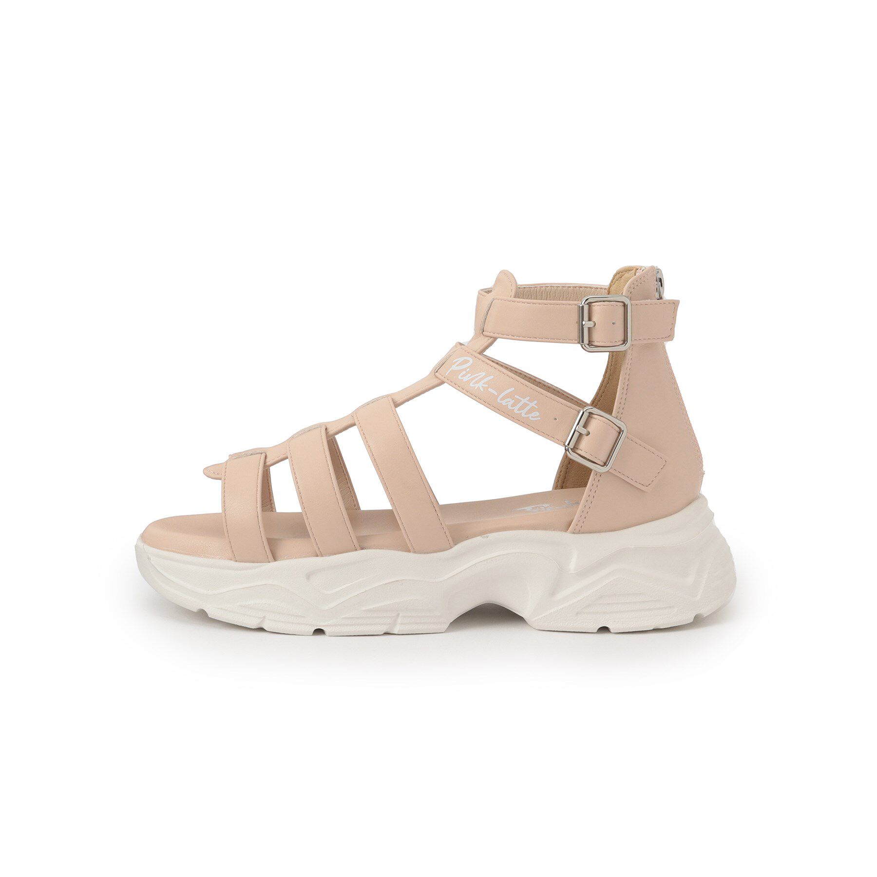 PINK-latte「フラットソールサンダル」|サンダル|