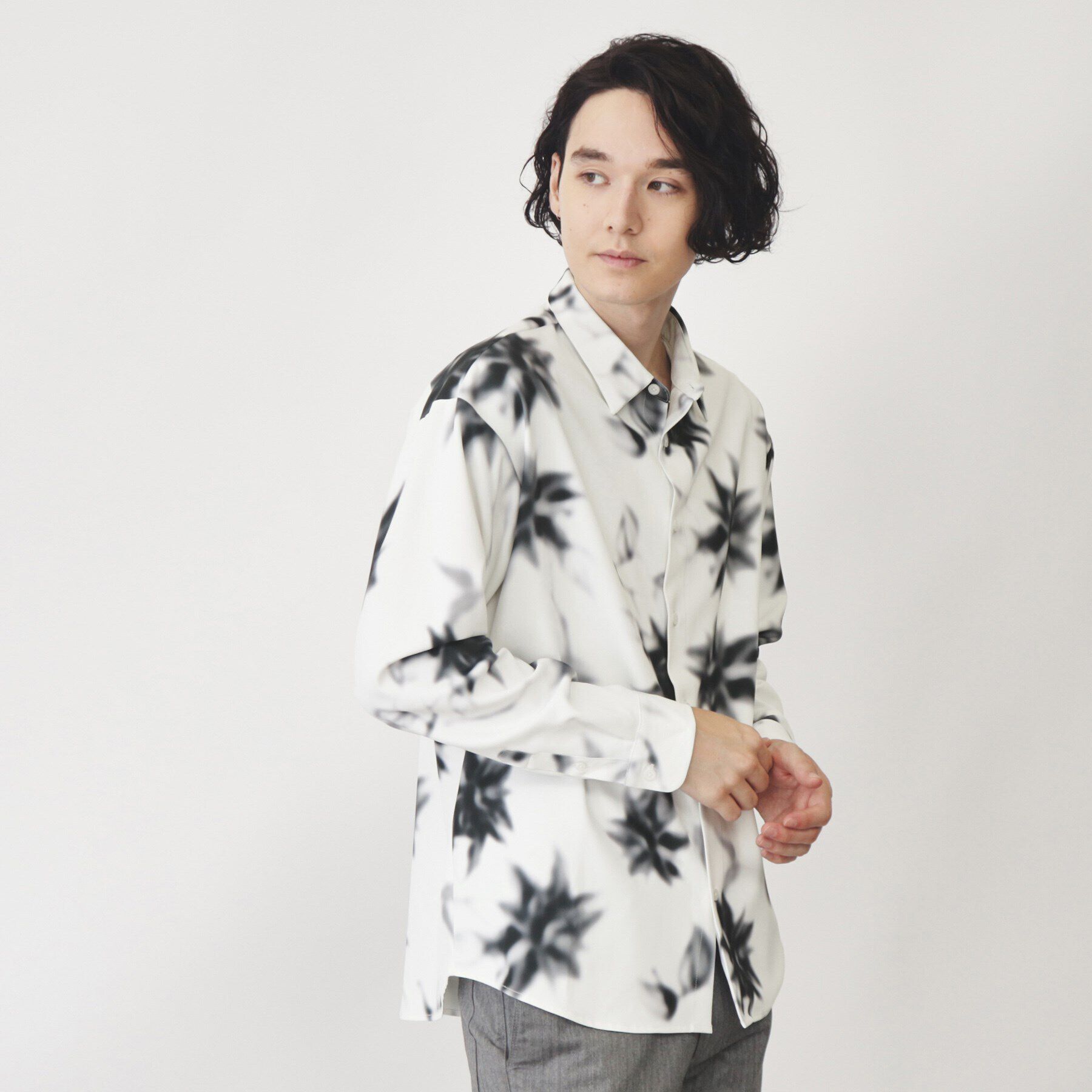 THE SHOP TK「【8色展開】アソートデザインシャツ」|シャツ・ブラウス|オフホワイト(103