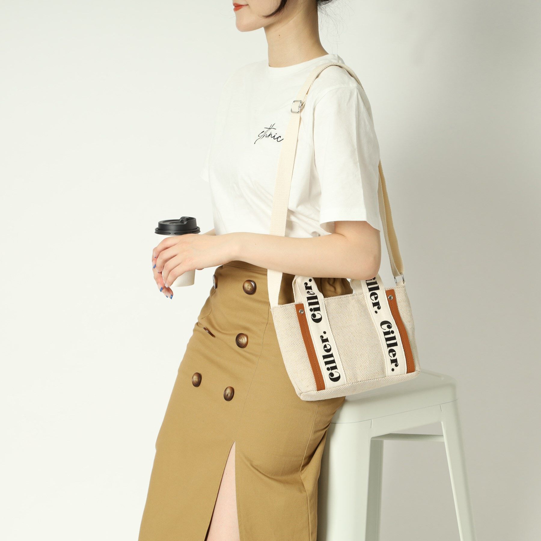 Ober Tashe「ロゴハンドル2WAYミニショルダー」|ショルダー・メッセンジャー|